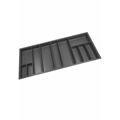 Wymiary: - szerokość: 1140 mm - głębokość: 490 mm - wysokość: 55 mm Materiał: tworzywo sztuczne; matowe, delikatnie ziarniste Kolor: antracyt Sposób...