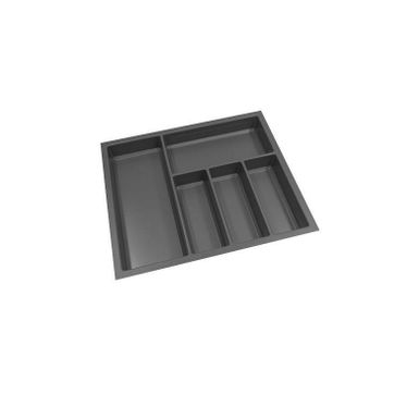 Wymiary: - szerokość: 522 mm - głębokość: 474 mm - wysokość: 55 mm Materiał: tworzywo sztuczne; matowe, delikatnie ziarniste Kolor: antracyt Sposób...