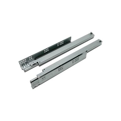 Zestaw zawiera: - 1 x prowadnica prawa- 1 x prowadnica lewa  Wymiary: - długość: 450 mm Materiał: metal ocynkowany Obciążenie: 30 kg Sposób montażu:...