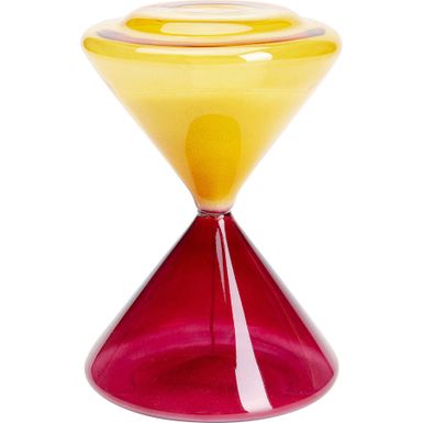 Klepsydra HOURGLASS - czerwony/pomarańczowy