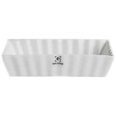 Forma do pieczenia porcelanowa biała 13x9 cm