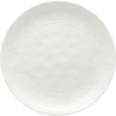 Talerz deserowy KARMA 22 - biały