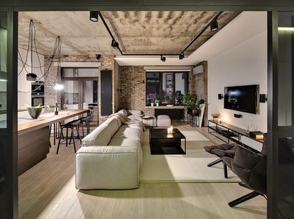 Salon w stylu loft największym hitem ostatnich aranżacji