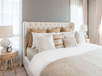 Styl Hampton – sypialnia w amerykańskim stylu