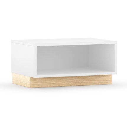 Szafka RTV otwarta NOOK - biały