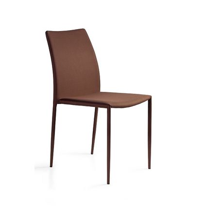 Krzesło DESIGN PVC - brązowy