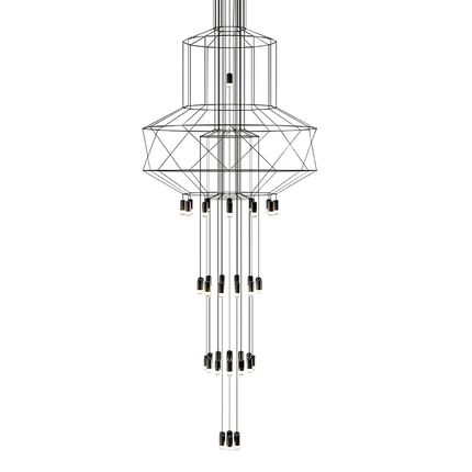 Lampa wisząca FLUSSO 43 - czarny