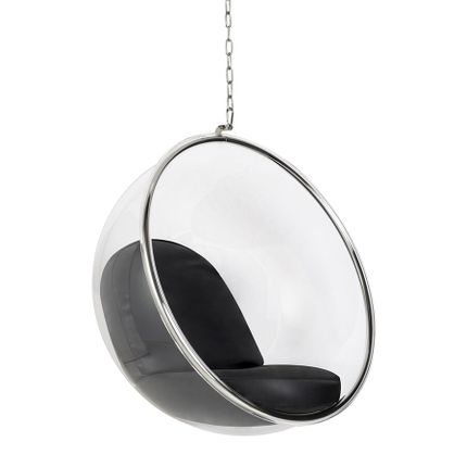 Fotel wiszący BUBBLE - czarny
