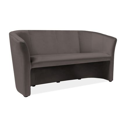 Sofa TM-3 Velvet - szary Bluvel 14