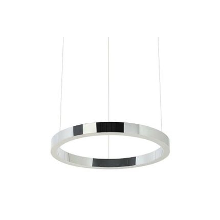 Lampa wisząca RING 40 LED - srebrny