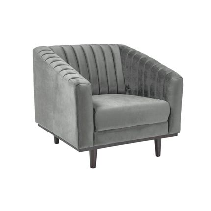 Fotel ASPREY 1 Velvet - szary Bluvel 14