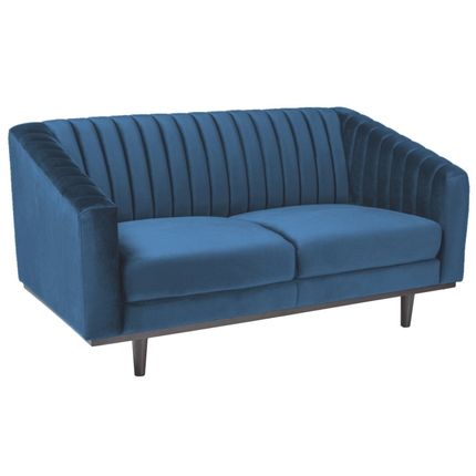 Sofa ASPREY 2 Velvet - granatowy Bluvel 86