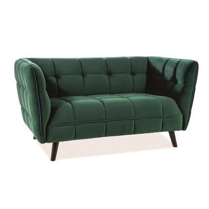 Sofa CASTELLO 2 Velvet - zielony Bluvel 78