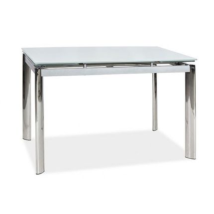 Stół rozkładany GD-020 120/180x80 - biały/chrom
