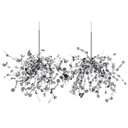 Lampa wisząca MONETE - chrom