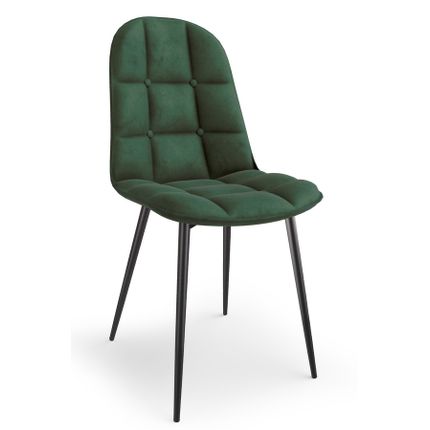 Krzesło K417 velvet - zielony