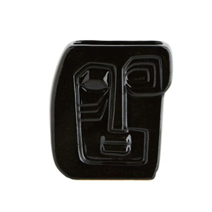 Wazon Tedzon, face, kamionka, wys. 20 cm (HY15710-20)