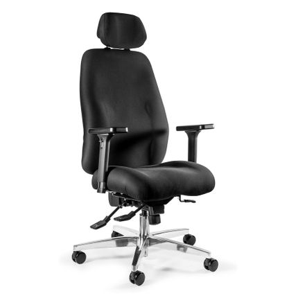 Ergonomiczny fotel biurowy ULTIMA - czarny