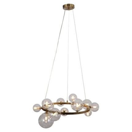 Lampa wisząca JOSIE - szczotkowane złoto