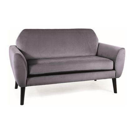 Sofa MENA Velvet - szary Bluvel 14