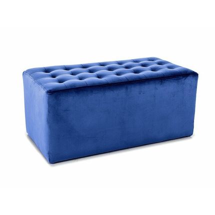 Puf LORI 2 Velvet - granatowy Bluvel 86