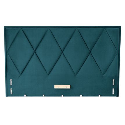Zagłówek do łóżka MODULO W4 160 - ciemny zielony