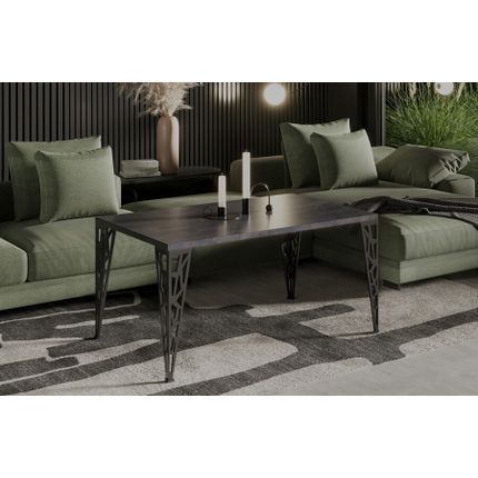 Ława MONZA 100x60 - ciemny beton