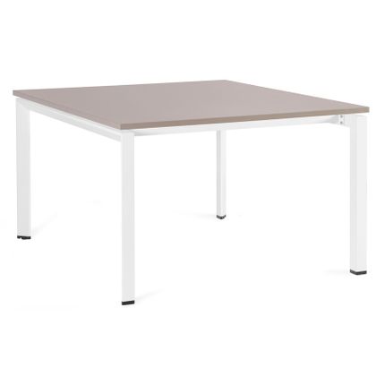 Biurko PASON WORKSTATION 2 120x140 - beżowy/biały