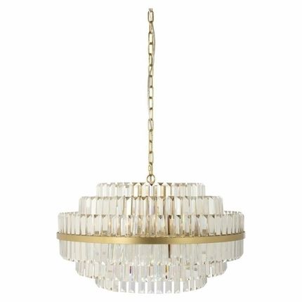 Lampa wisząca DESIRE L - transparentny/złoty