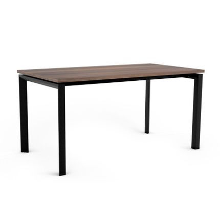 Biurko PASON MANAGER DESK 150x80 - orzech/czarny