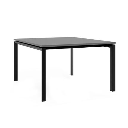 Biurko PASON WORKSTATION 2 120x140 - antracyt/czarny