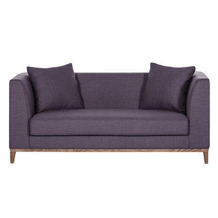 Sofa nowoczesna 2-osobowa LILY - fioletowy