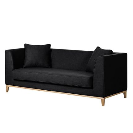 Sofa nowoczesna 3-osobowa LILY - grafitowy