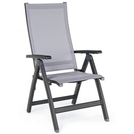 Krzesło składane CRU CHARCOAL - czarny