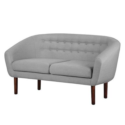 Sofa tapicerowana 2-osobowa TANA - szary