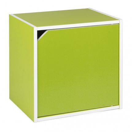 Moduł z drzwiczkami CUBE - zielony