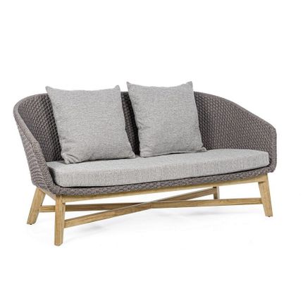 Sofa do ogrodu COACHELLA - szary