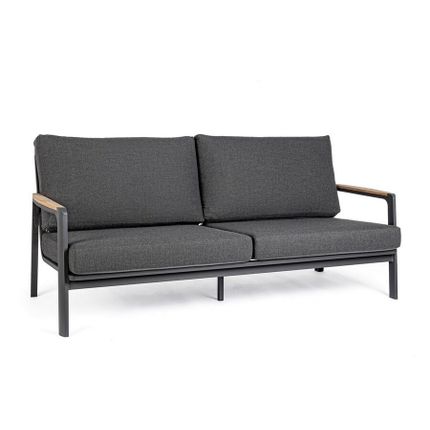 Sofa do ogrodu JALISCO - ciemnoszary