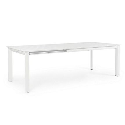Stół rozkładany KONNOR WHITE 160-240x100