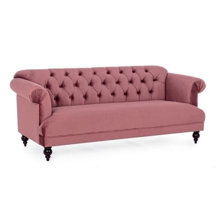 Sofa BLOSSOM - antyczny różowy