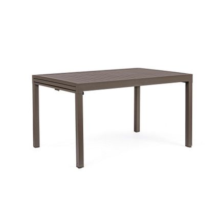 Stół ogrodowy rozkładany PELAGIUS COFFEE 135/270x90 - brązowy