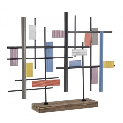 Dekoracja MONDRIAN 61x48.5 cm