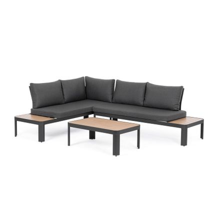 Sofa ogrodowa NARELLE - grafitowy