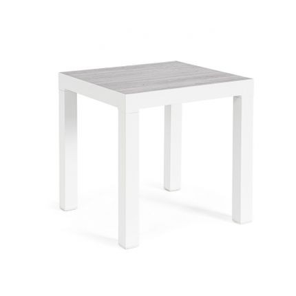 Stolik ogrodowy KLEDI 50x50 - biały