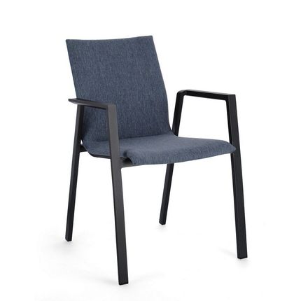 Krzesło ogrodowe ODEON CHARC-DENIM