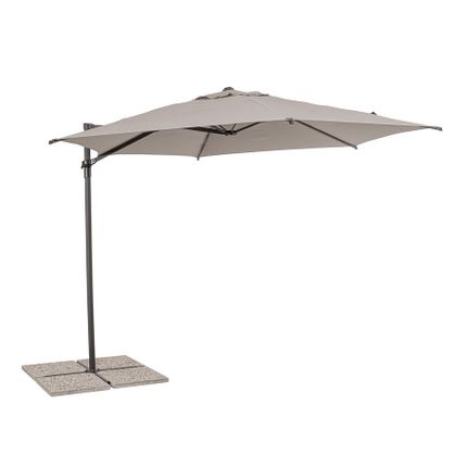 Parasol ogrodowy RICA - taupe