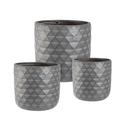 Zestaw 3 donic PYRAMID ROUND - antracyt