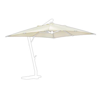 Zamienne pokrycie parasola CAPUA 3x4 - beżowy