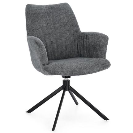 Krzesło obrotowe ALEXANDER Dark Grey - ciemnoszary