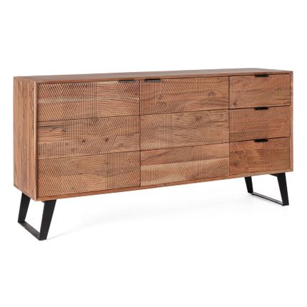 Komoda drewniana ISAR 2DO-3DR - akacja